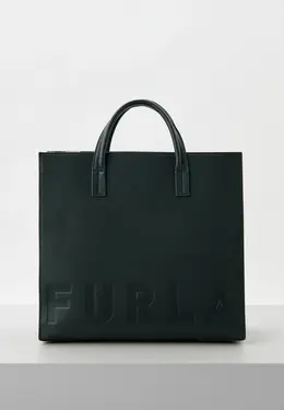 Furla: Зелёная сумка 