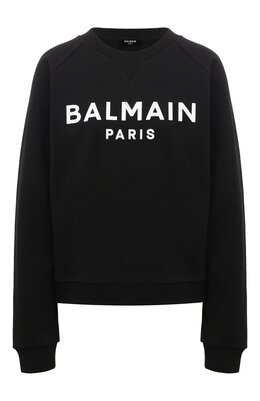 Balmain: Хлопковый свитшот 