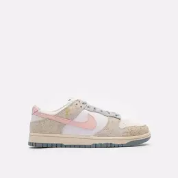 NIKE: Белые кроссовки Dunk Low