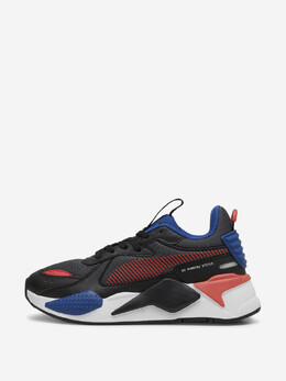 PUMA: Чёрные кроссовки RS-X