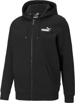 PUMA: Чёрная толстовка Essentials