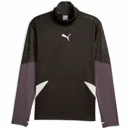 PUMA: Серая толстовка