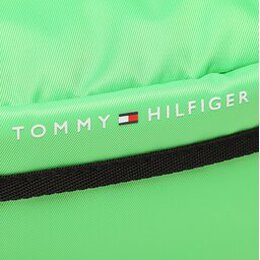 Tommy Hilfiger: Зелёная сумка TH