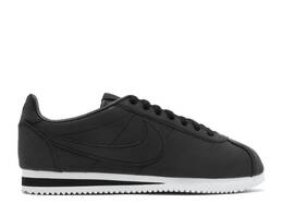 Nike: Чёрные кроссовки  Classic Cortez