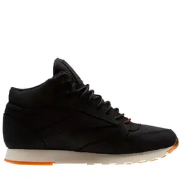 Reebok: Чёрные кроссовки  Classic Leather