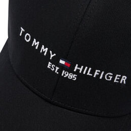 Tommy Hilfiger: Чёрная кепка TH