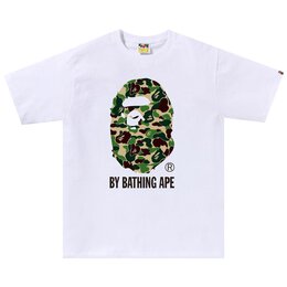 A BATHING APE: Белая футболка 