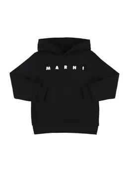 MARNI JUNIOR: Свитшот с капюшоном 