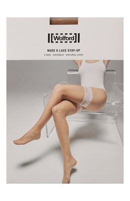 Wolford: Бежевые чулки 