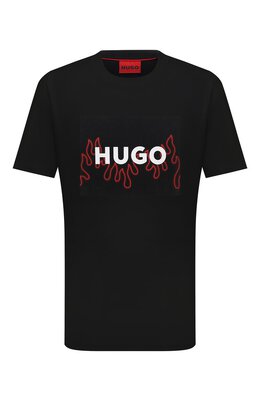 HUGO: Хлопковая футболка 