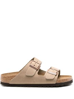 Birkenstock: Бежевые сандалии  Arizona Oiled