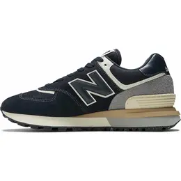 New Balance: Синие кроссовки  574