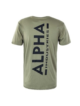 Alpha Industries: Зелёная футболка 