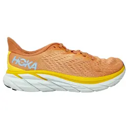 Hoka: Оранжевые кроссовки 