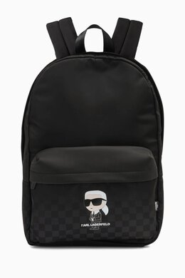 Karl Lagerfeld: Чёрный рюкзак Ikonik