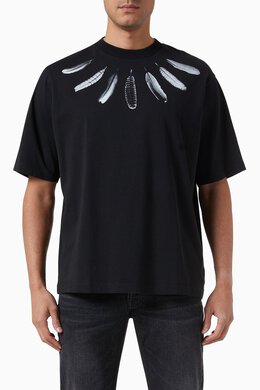 Marcelo Burlon: Футболка с воротником