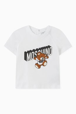 Moschino: Рубашка Teddy Bear с принтом