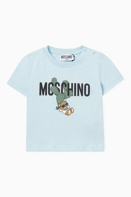 Moschino: Футболка Teddy Bear с принтом