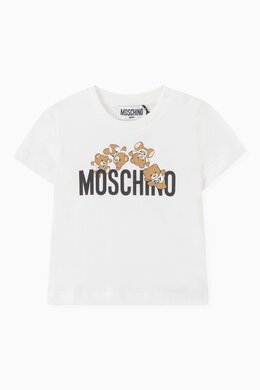 Moschino: Футболка Teddy Bear с принтом