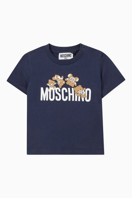 Moschino: Футболка Teddy Bear с принтом