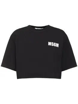 MSGM: Хлопковая футболка 