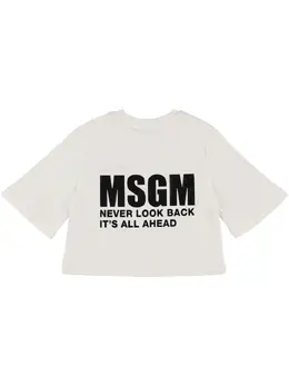 MSGM: Хлопковая футболка 