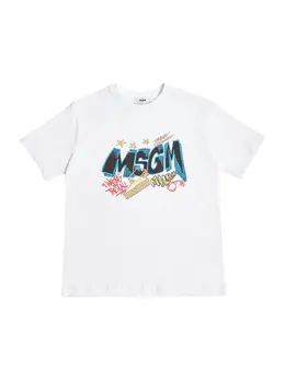 MSGM: Хлопковая футболка 