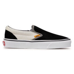 Vans: Чёрные кроссовки Classic Slip On