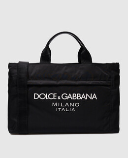 Dolce&Gabbana: Чёрная сумка 