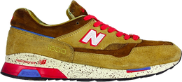 New Balance: Коричневые кроссовки  1500