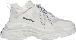 Balenciaga: Серые кроссовки  Triple S