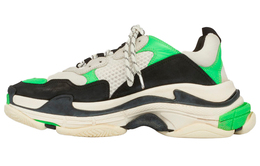 Balenciaga: Чёрные кроссовки  Triple S