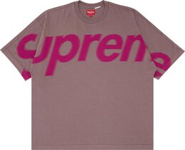 Supreme: Коричневая футболка 