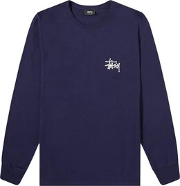 Stussy: Синий свитшот 