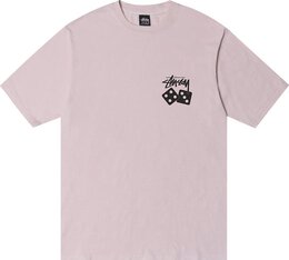 Stussy: Розовая футболка 