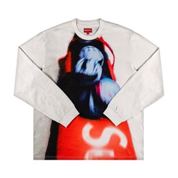 Supreme: Белый свитшот 