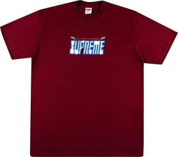 Supreme: Бордовая футболка  Ultra Fresh