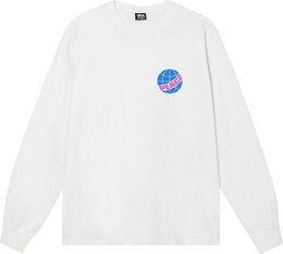 Stussy: Бежевый свитшот 