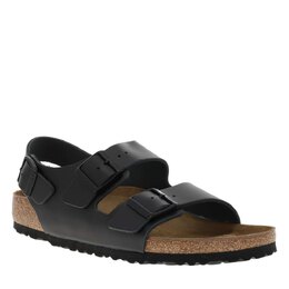 Birkenstock: Чёрные сандалии Milano