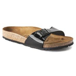 Birkenstock: Коричневые сандалии  Madrid Birko Flor