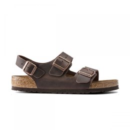 Birkenstock: Коричневые сандалии Milano