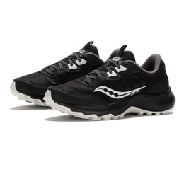 Saucony: Чёрные кроссовки 