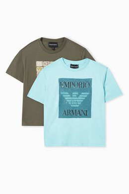 Emporio Armani: Футболка с принтом