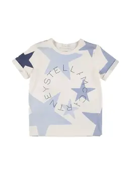 STELLA MCCARTNEY KIDS: Хлопковая футболка 