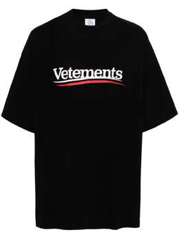 VETEMENTS: Хлопковая футболка