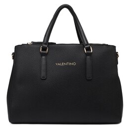 Valentino: Чёрная спортивная сумка 