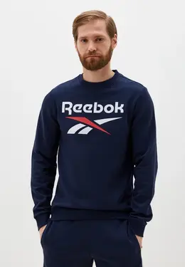 Reebok: Синий свитшот 