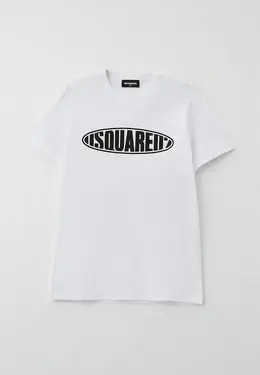 Dsquared2: Белая футболка 