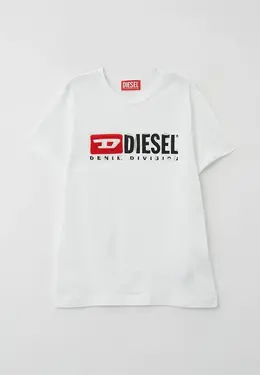 Diesel: Белая футболка 