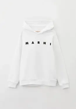 Marni: Белая толстовка 